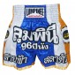 Pantaloncini Thai Kick Boxe Lumpinee : LUM-001 Blu